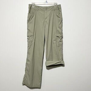 Patagonia Womens Convertible Cargo Pants 8 Beige Gorpcore Outdoor Trail Hiking